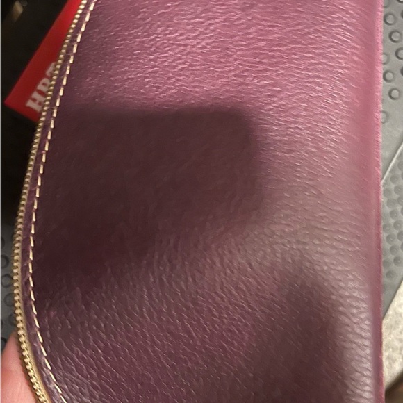 Portland Leather Plum Pouch - Picture 5 of 5